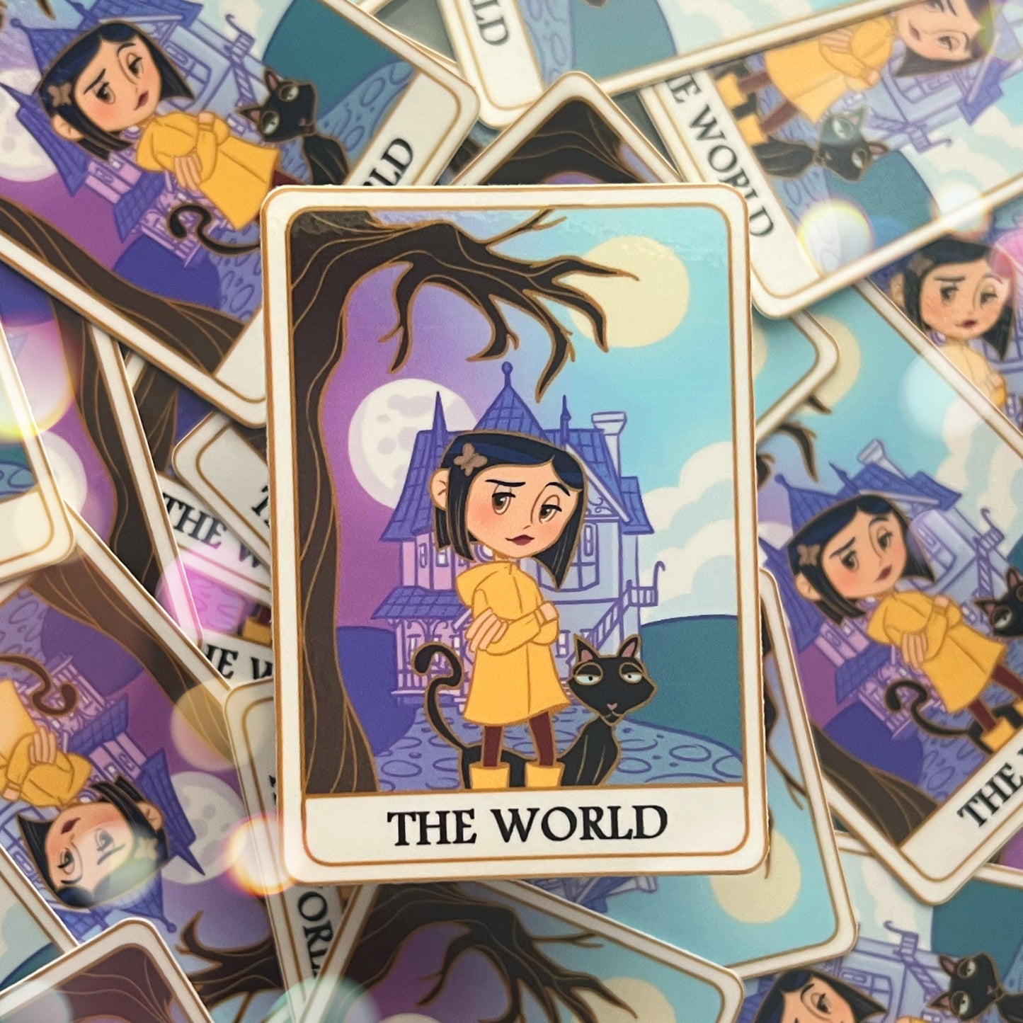 Twitchy Witchy Tarot Sticker