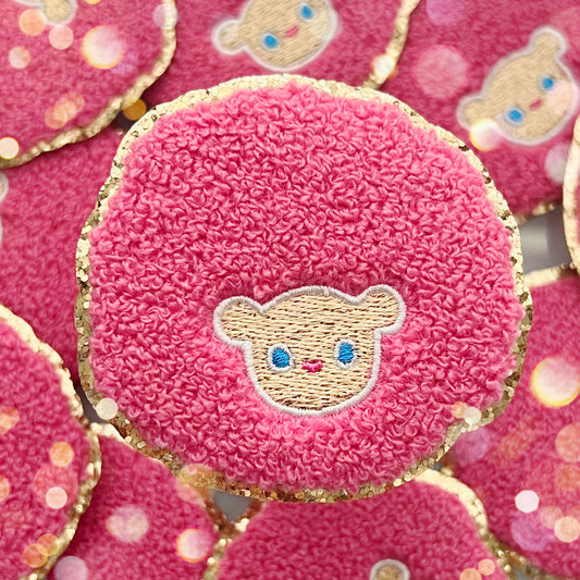 Chenille Puff Patches