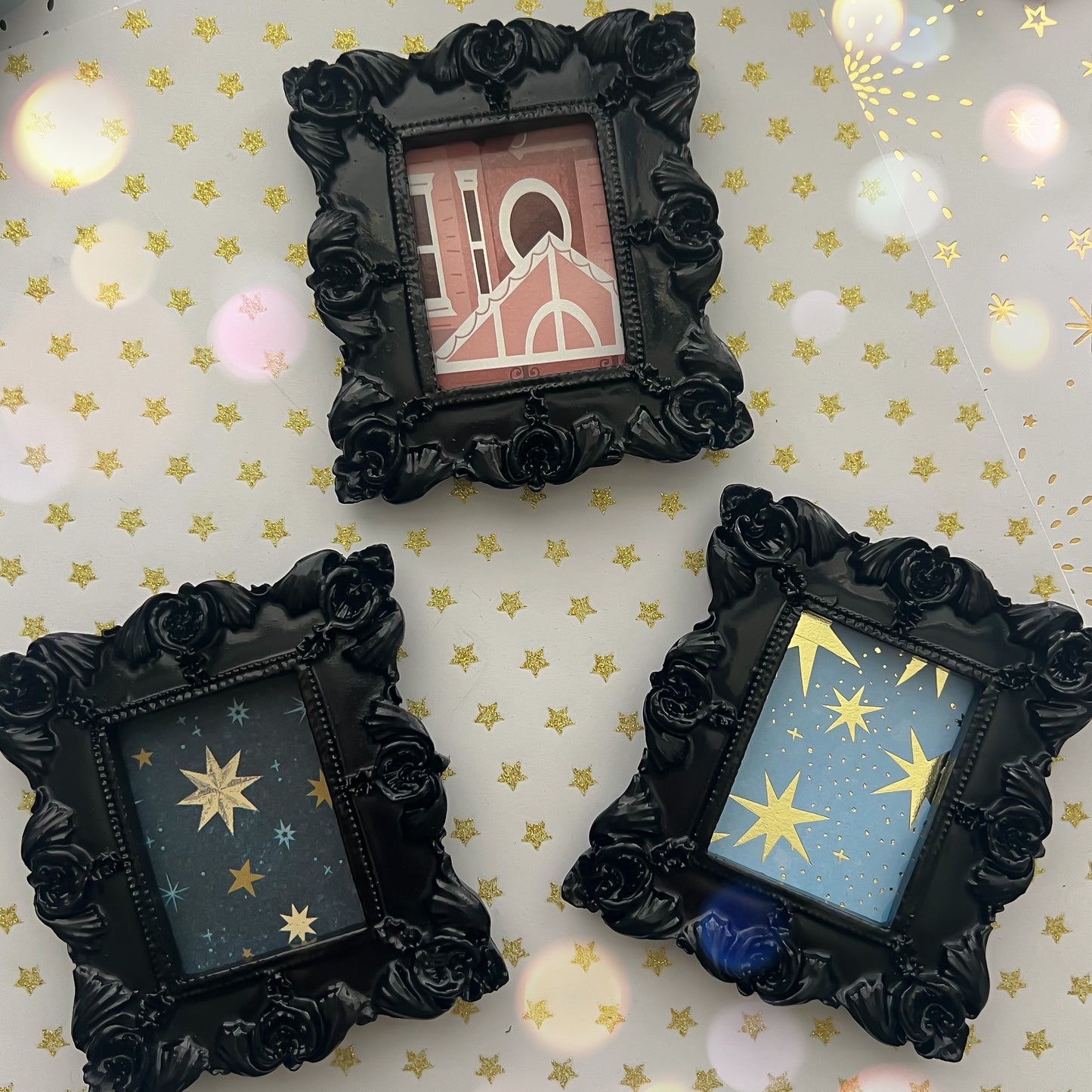 Twitchy Witchy Magnetic Frames